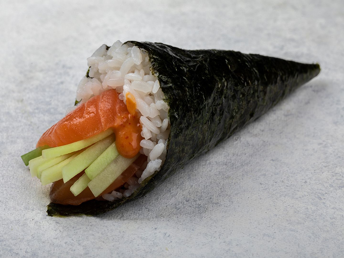 Spicy Salmon Temaki