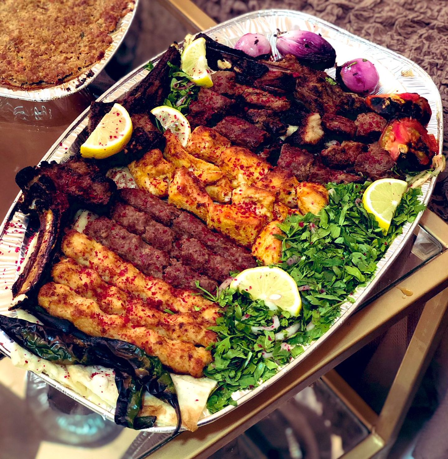 صحن مكس الوعد الصادق وسط