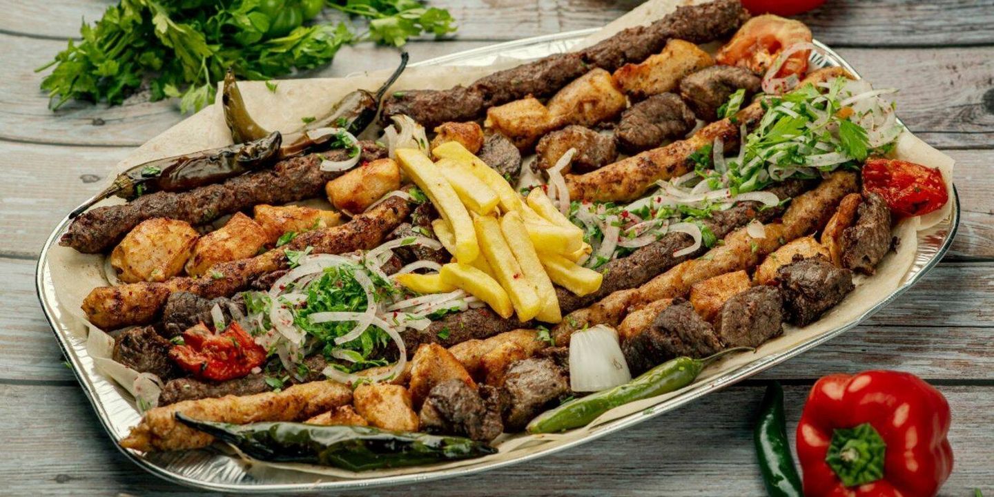 صحن مكس مشاوي