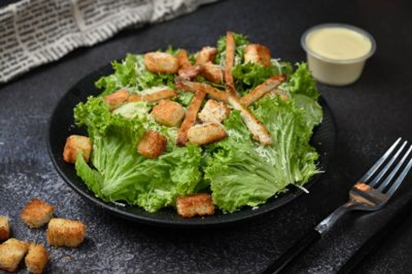 سلطة سيزر بالدجاج