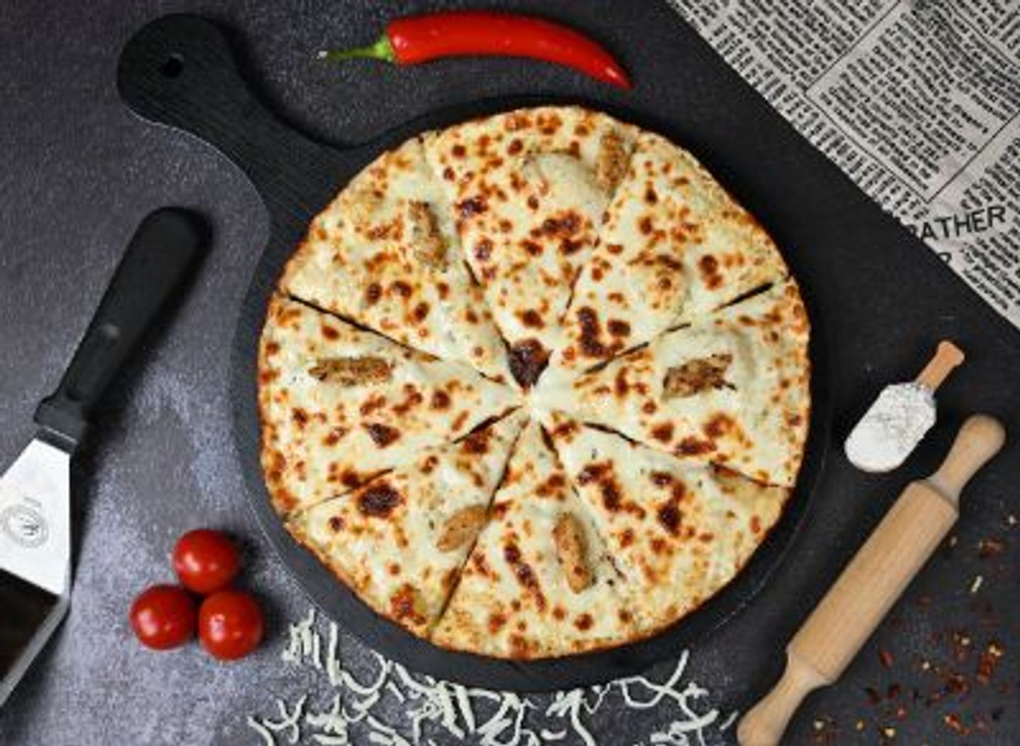 بيتزا رانش دجاج