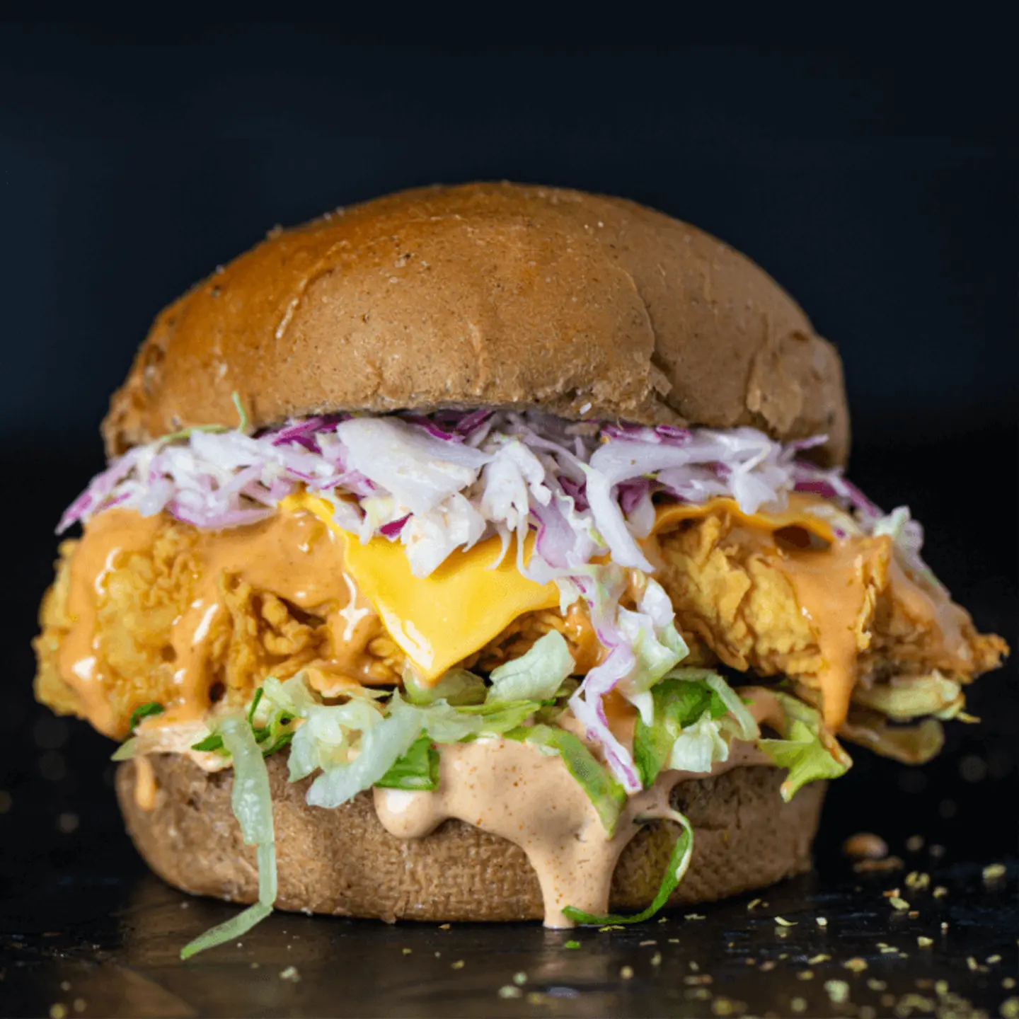 G Maple Sriracha Burger