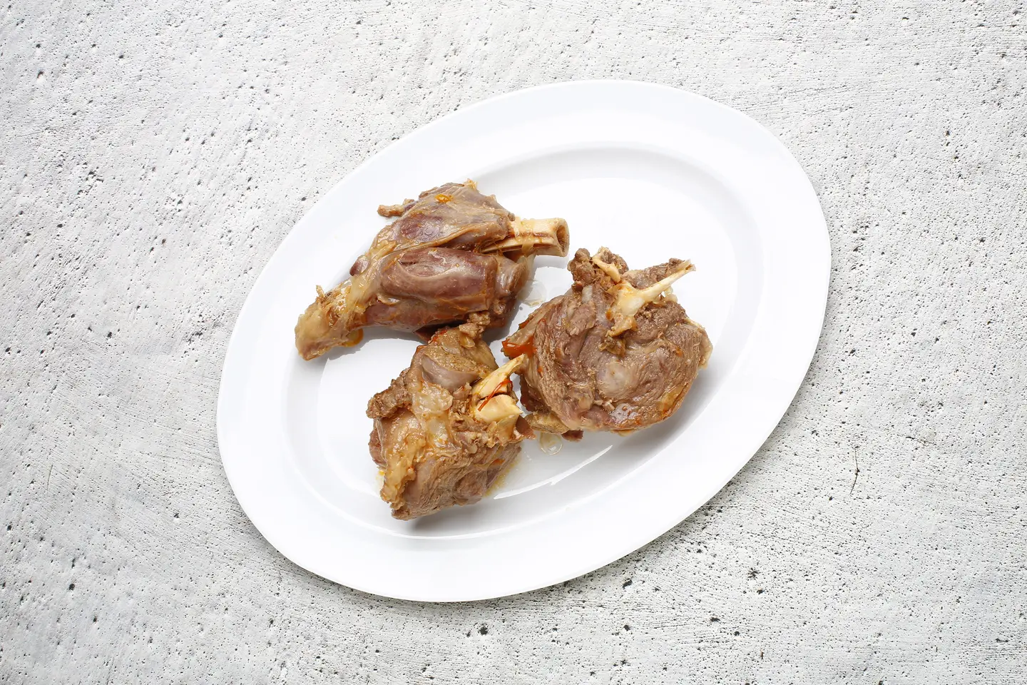 Plain Fresh Meat For One Person