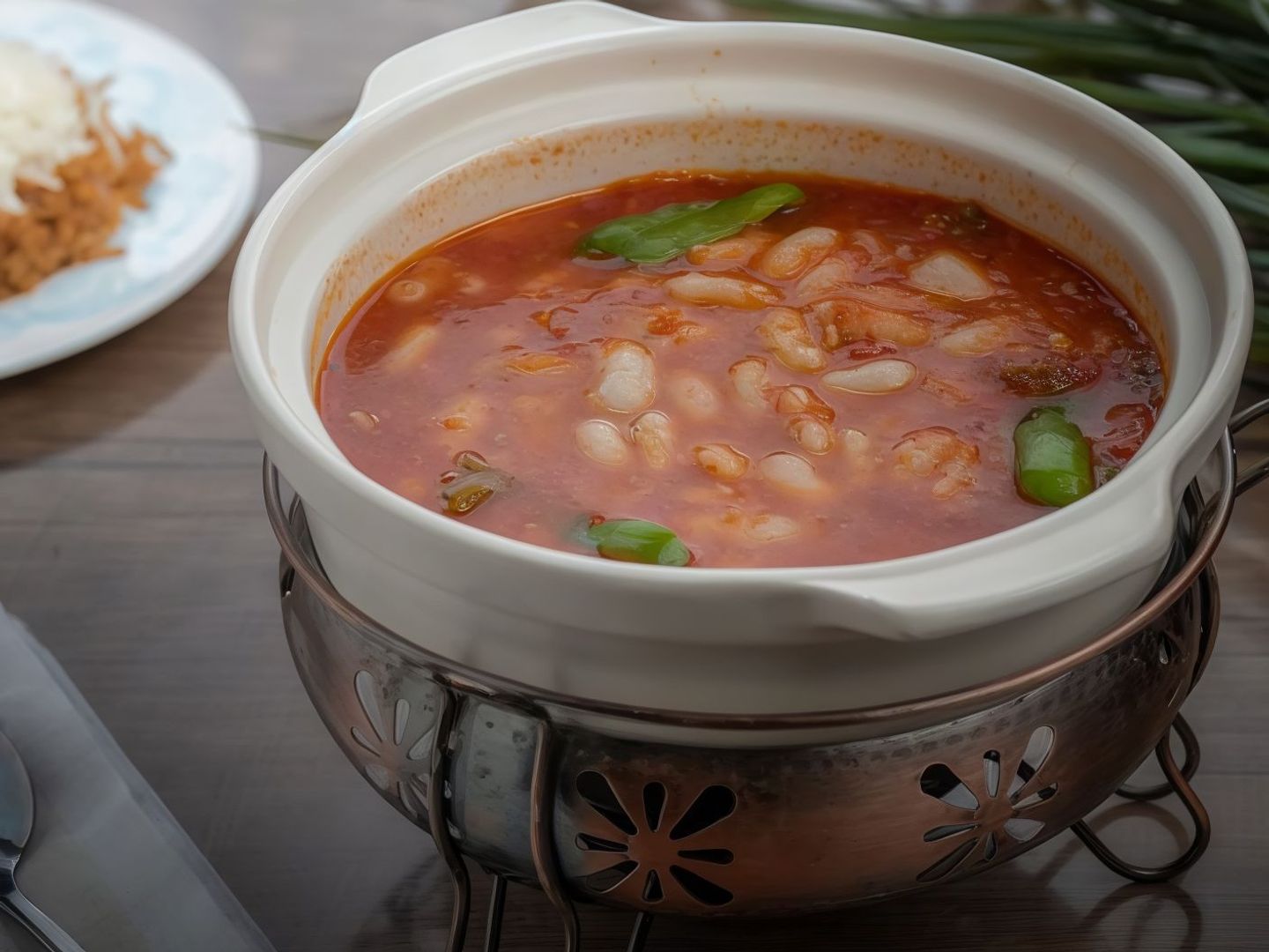 Dry Beans With Meat