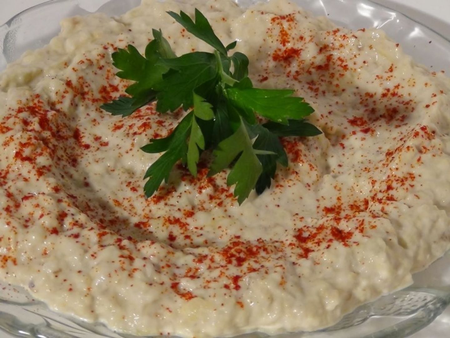 بابا غنوج سندوتش بالطحينه