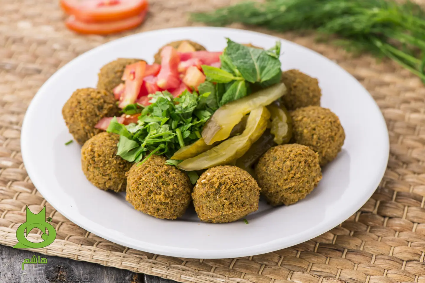 صحن فلافل عادي - كبير