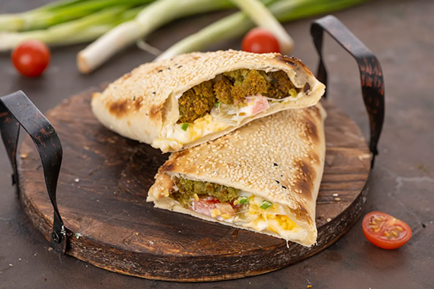 Falafel Hasham Pie