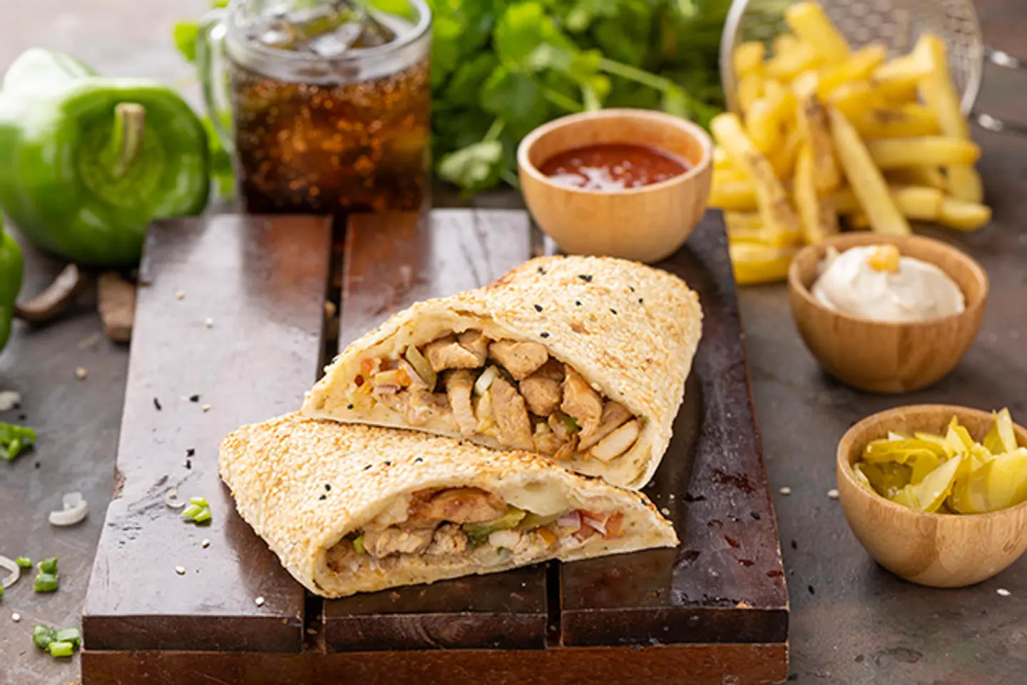 Chicken Hasham Pie Meal