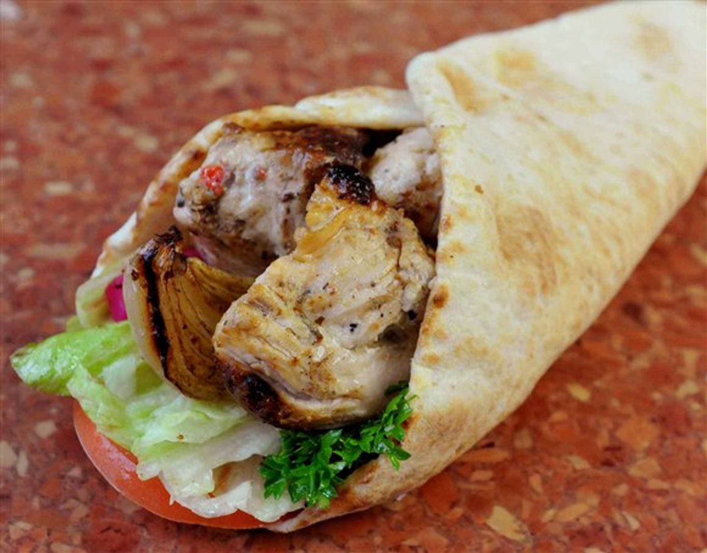 Shish Tawouk Sandwich