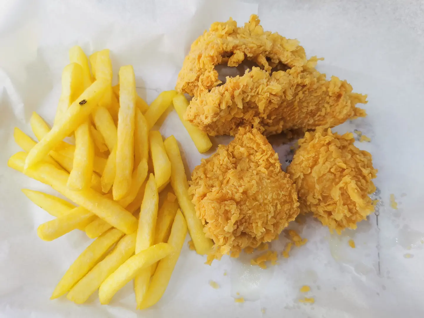 Crispy Mix Chicken + Fish Fillet