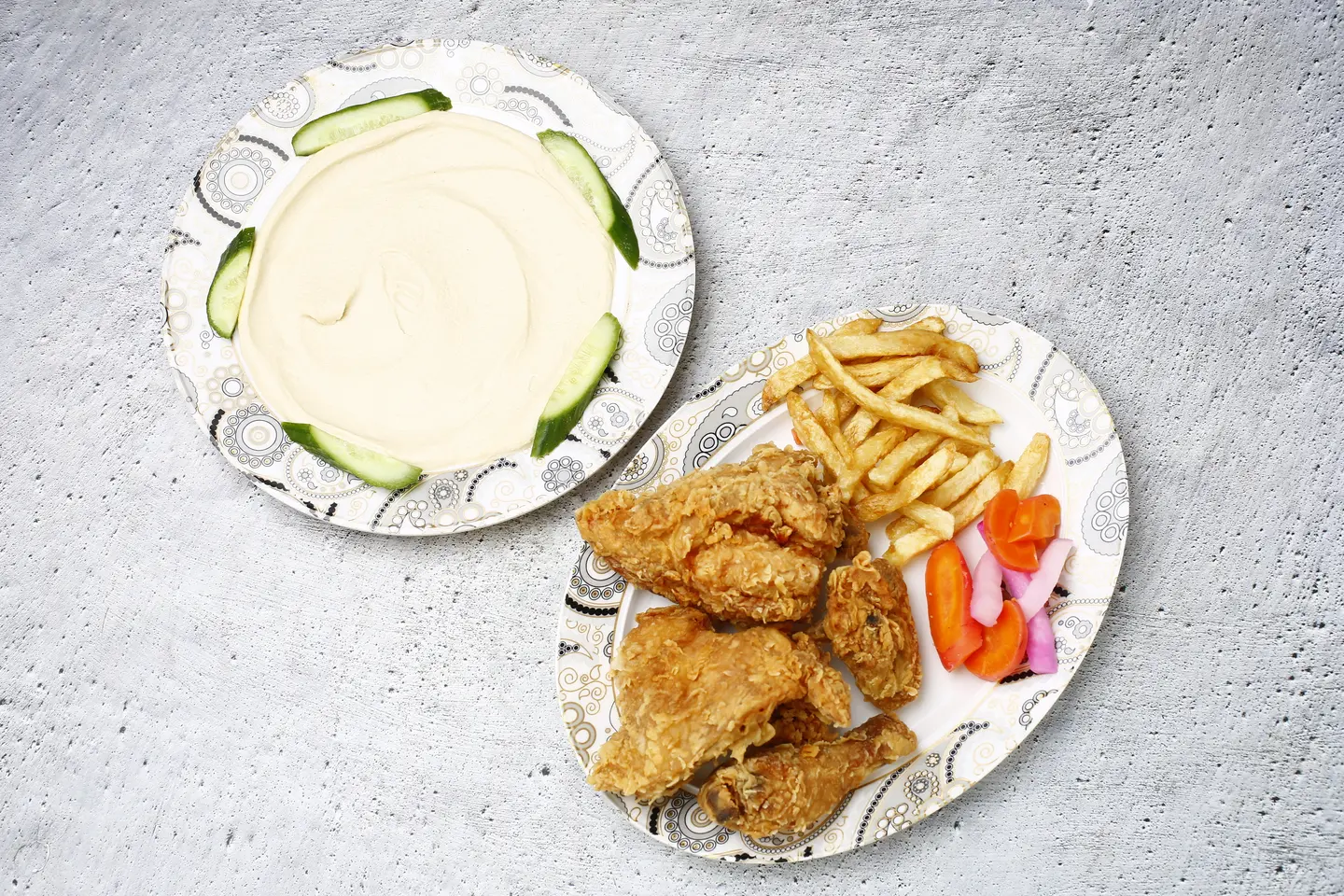 بروست دجاج مع حمص