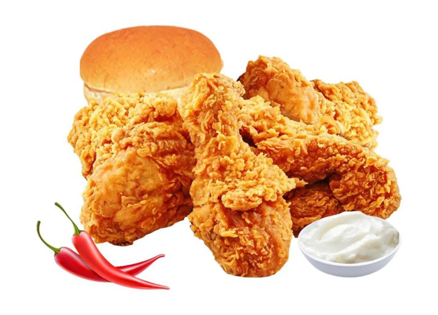 Fried Chicken 4pcs Spicy