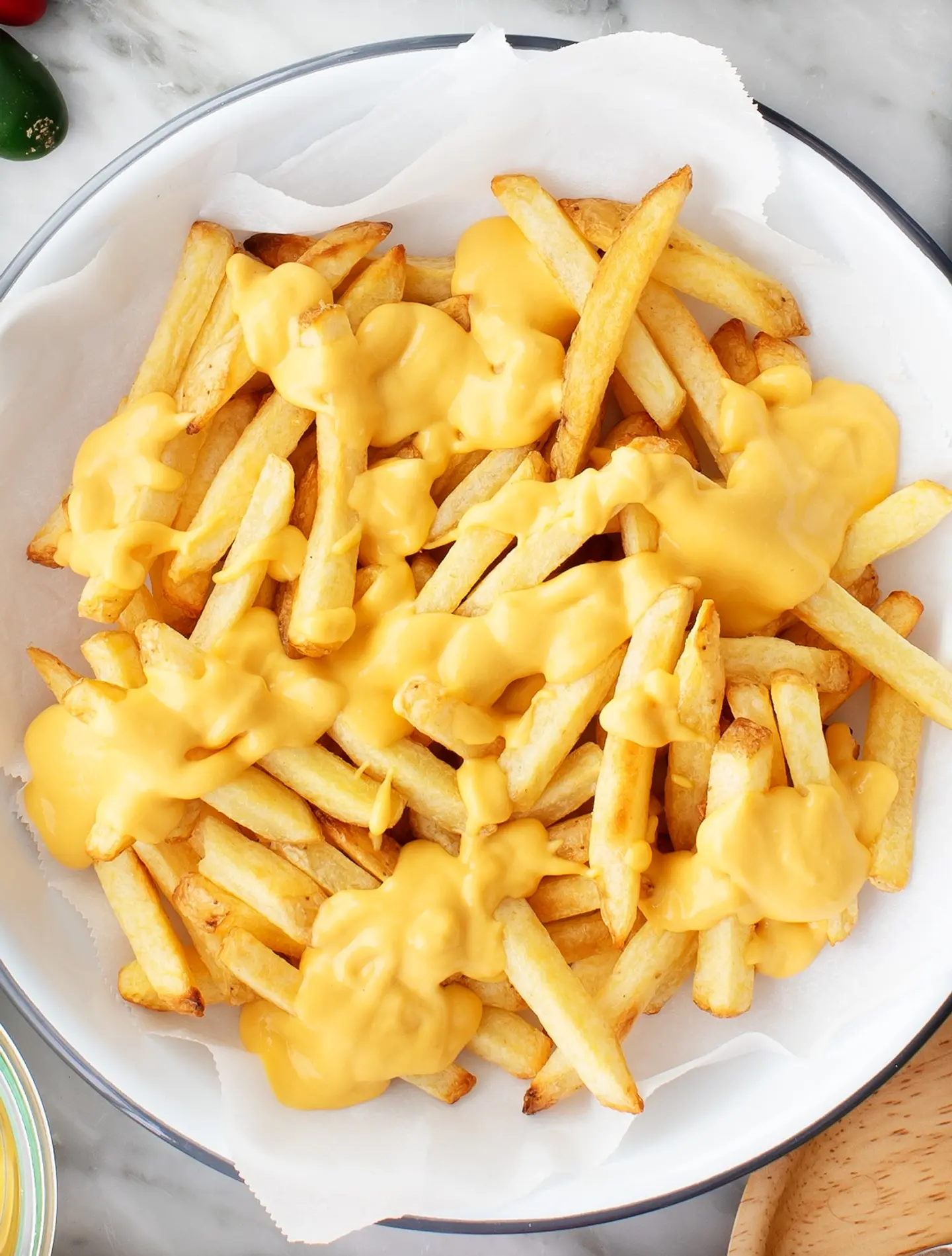 Fries With Cream Cheese