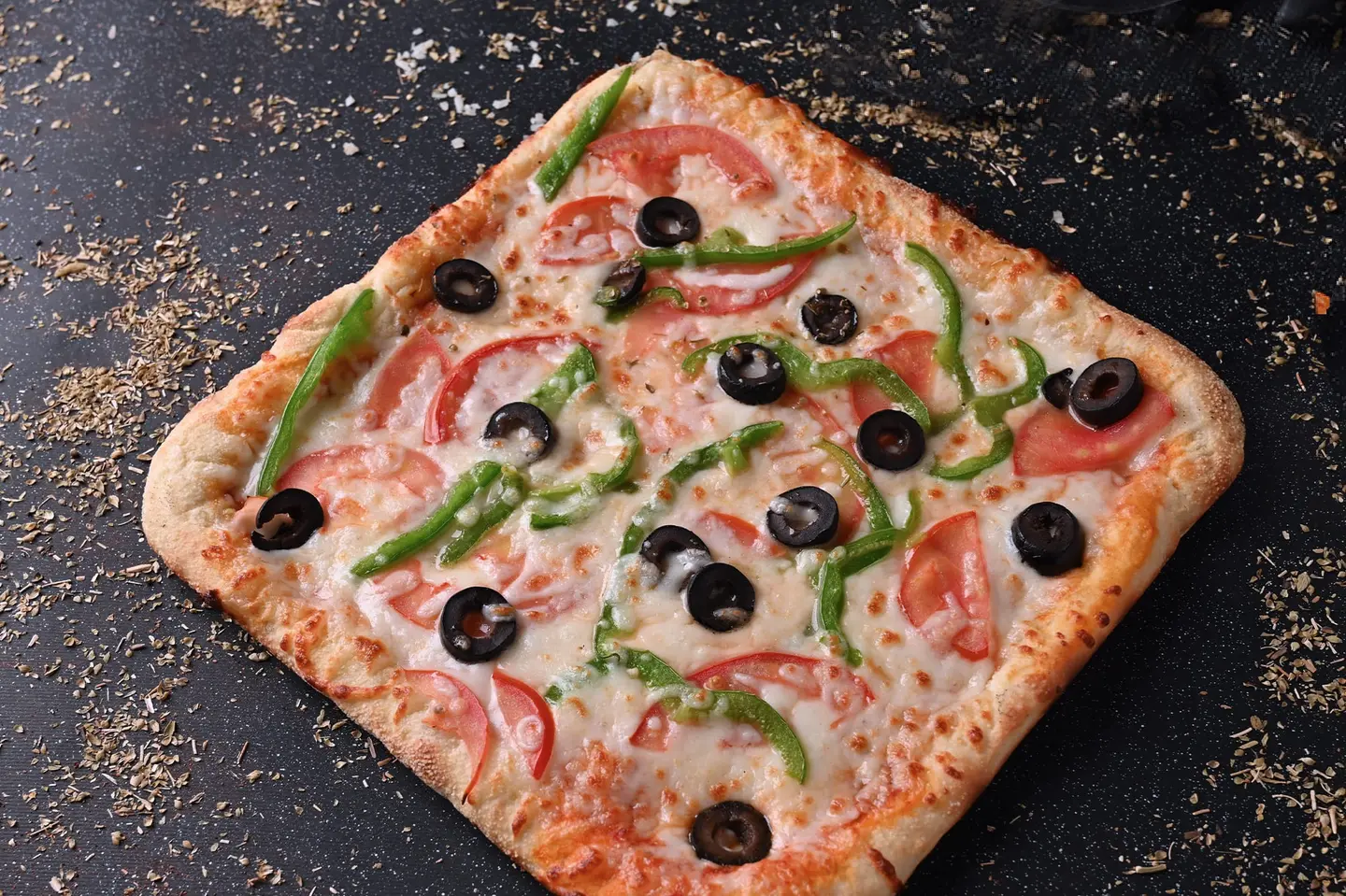 Sicilian Vegetable Pizza