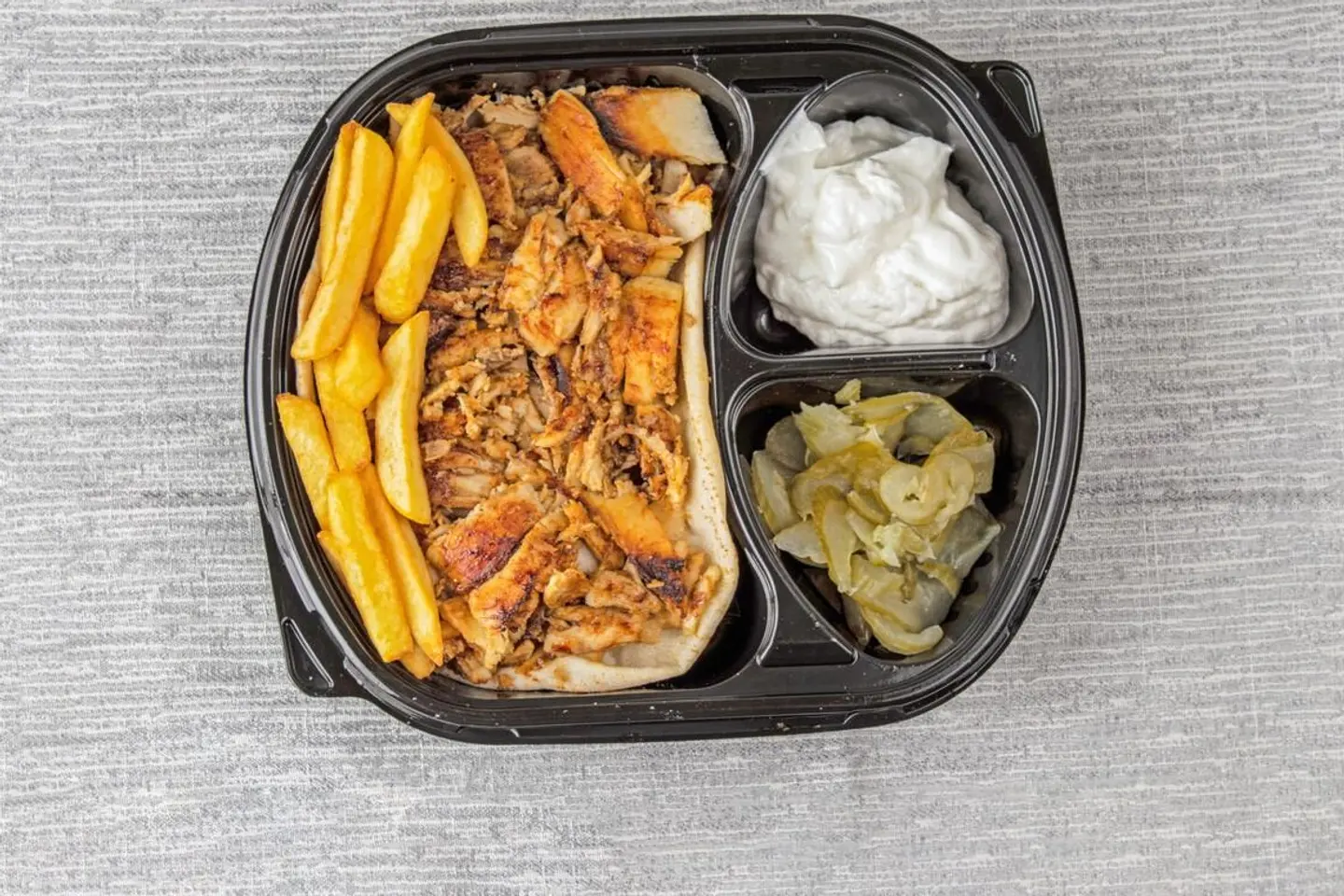 صحن شاورما دجاج كبير