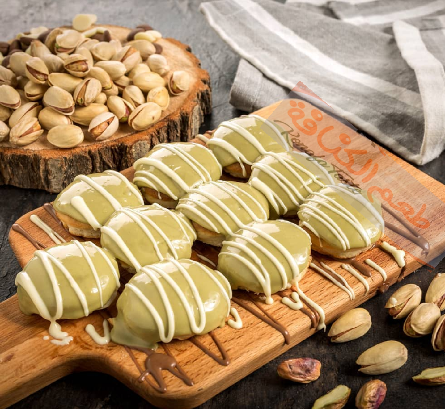 Mini Pancake Pistachio