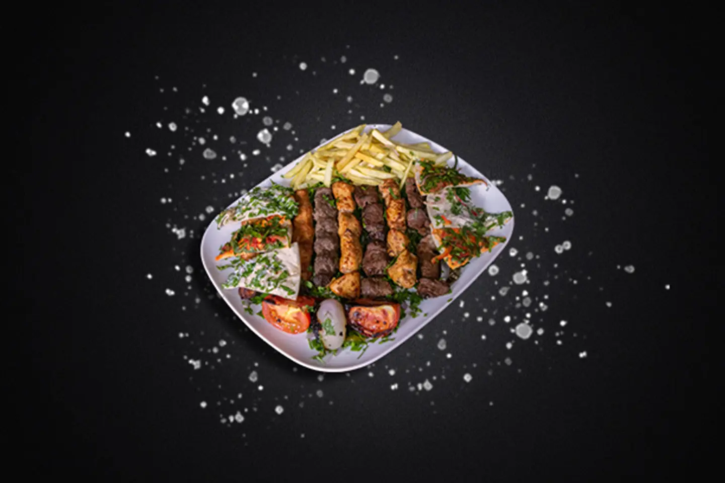Mix Plate For Two Person