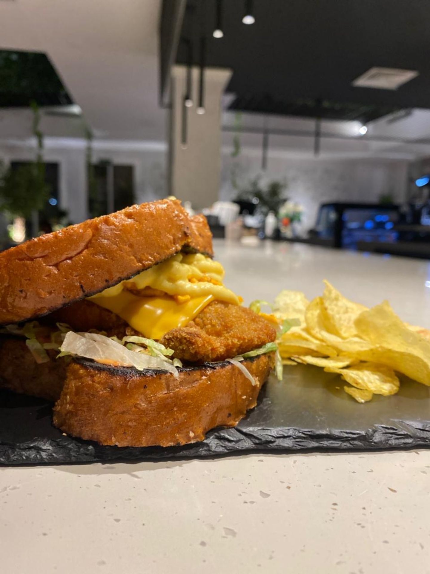 Chicken Burger Brioche Bread