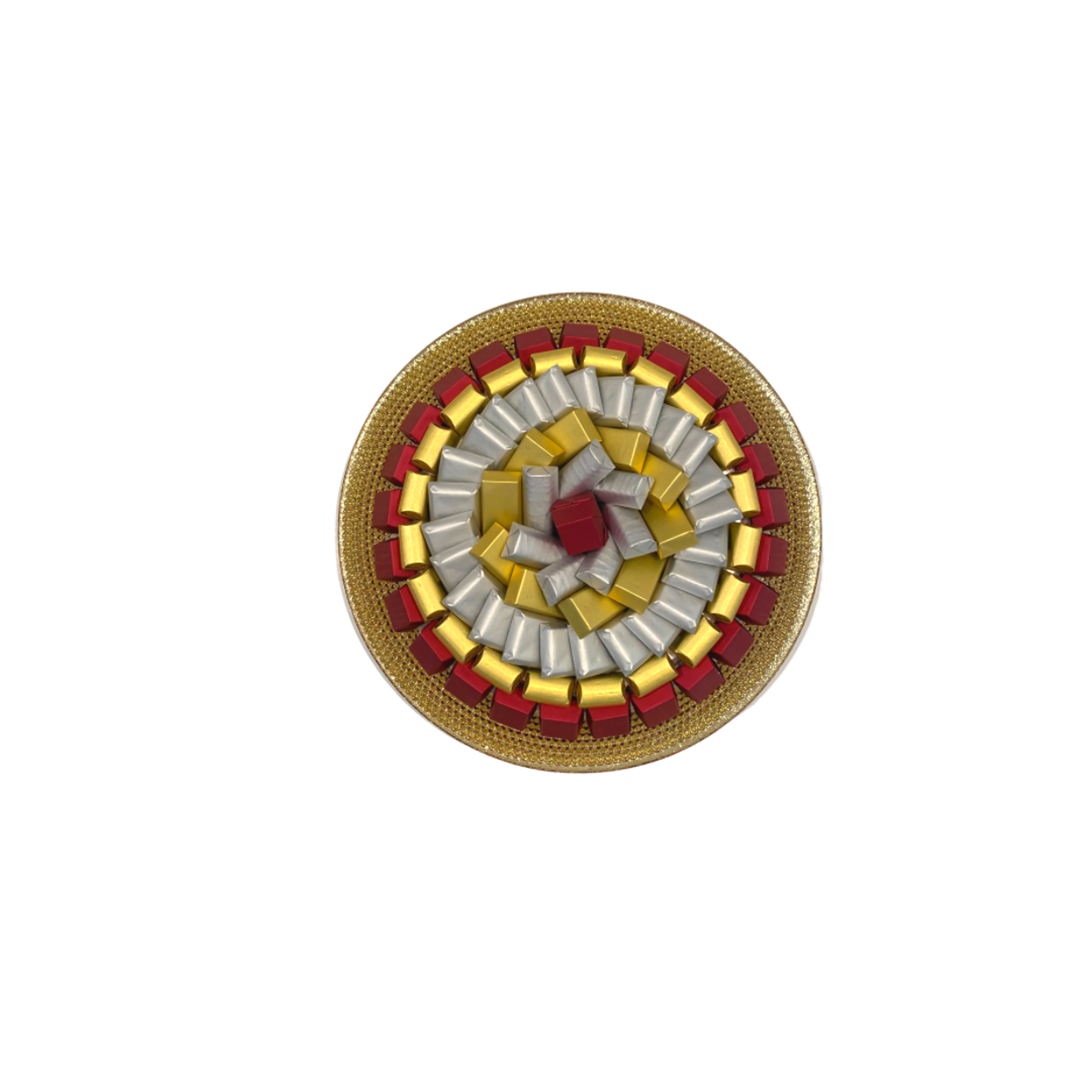 Round Glass Chocolate Dish