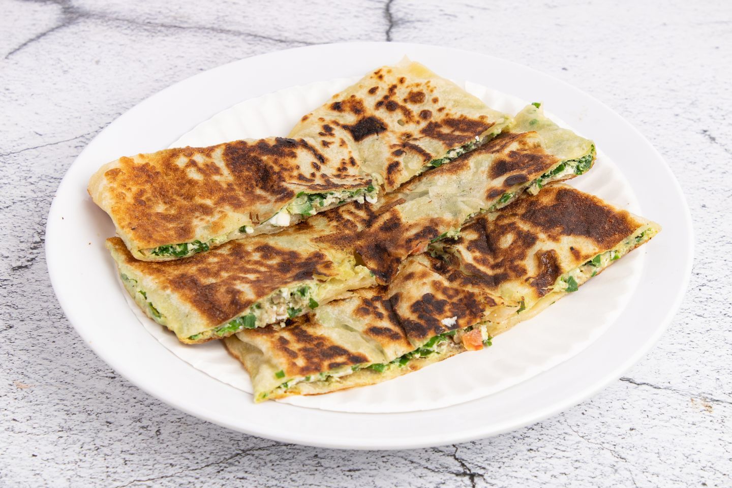 Double Mutabbak Marshush With White Cheese