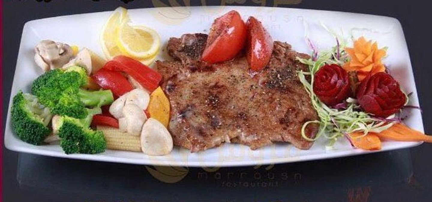 ستيك مع البهارات