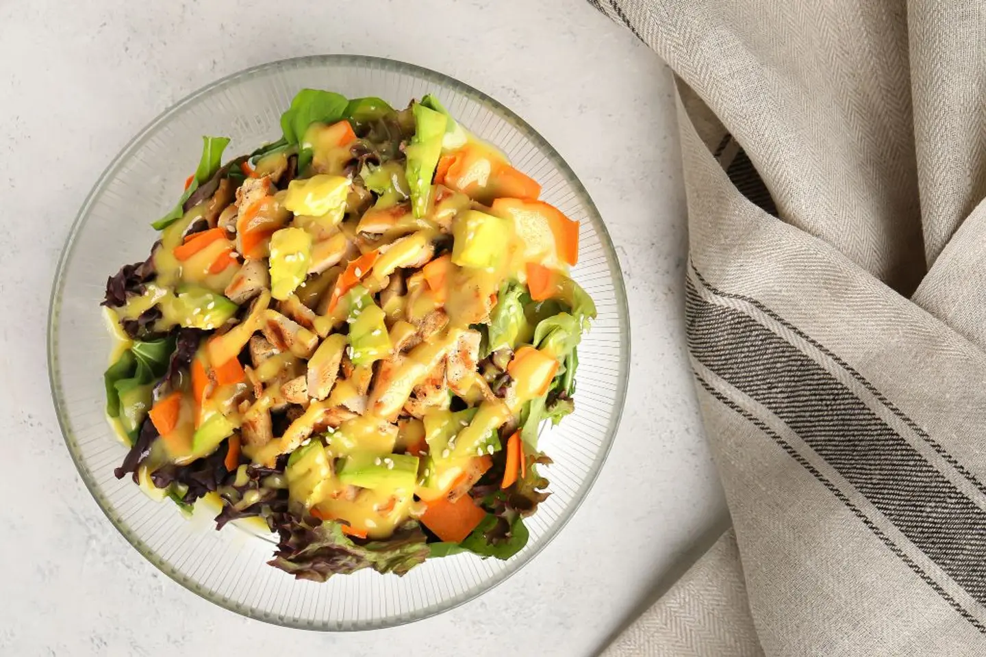 Chopped Chicken Salad
