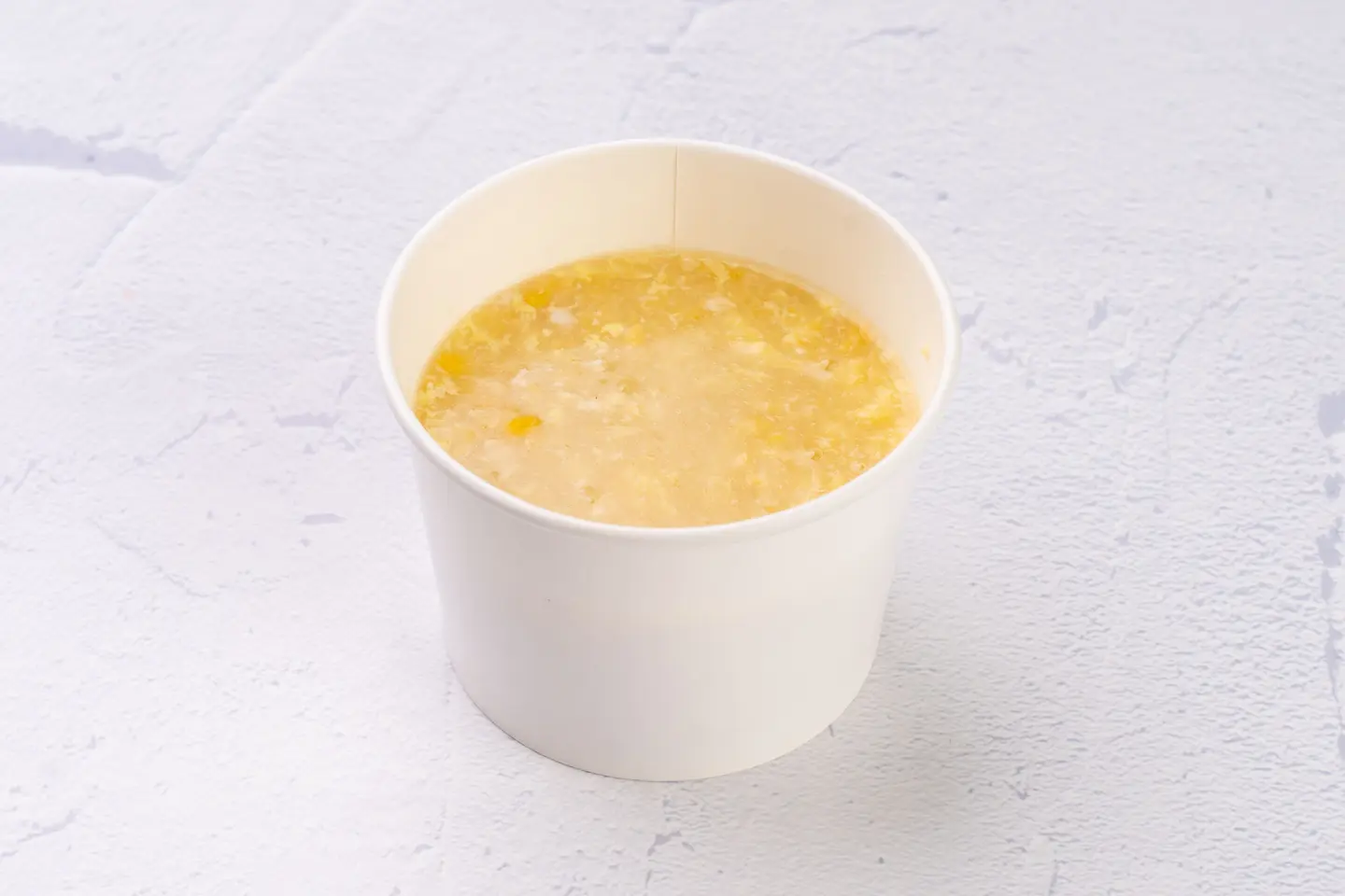 شوربة دجاج و ذرة