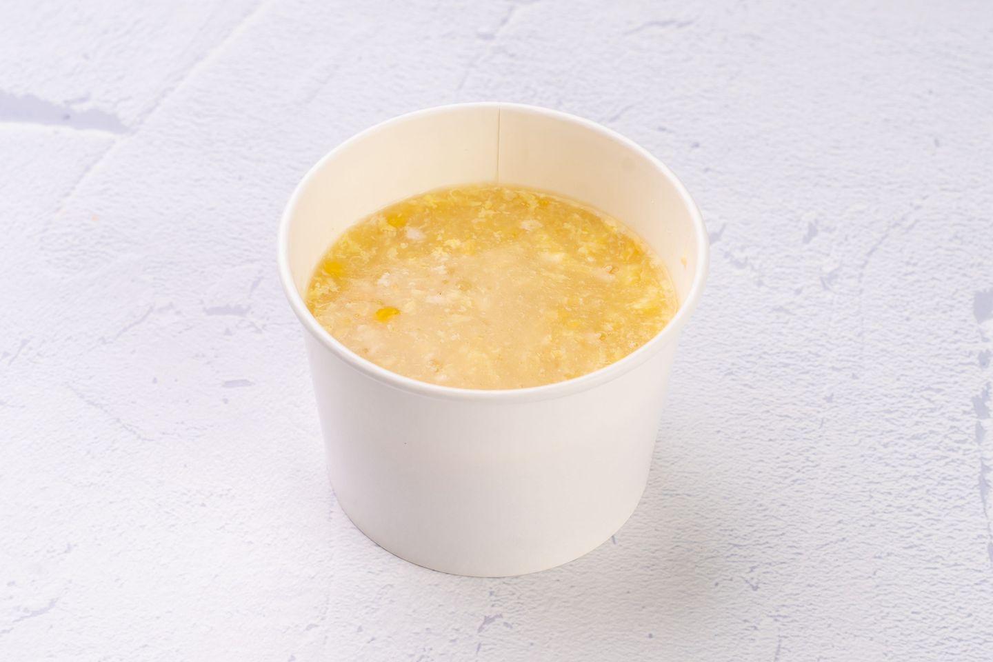 شوربة دجاج و ذرة