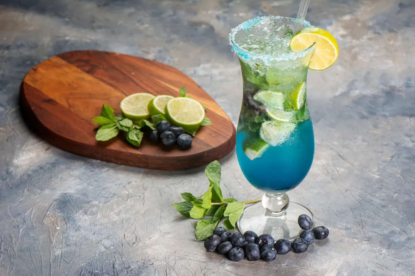 Blueberry Mojito