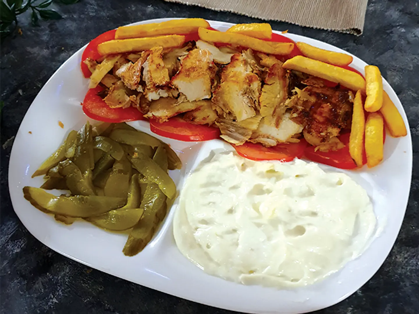 Shawarma Special Plate