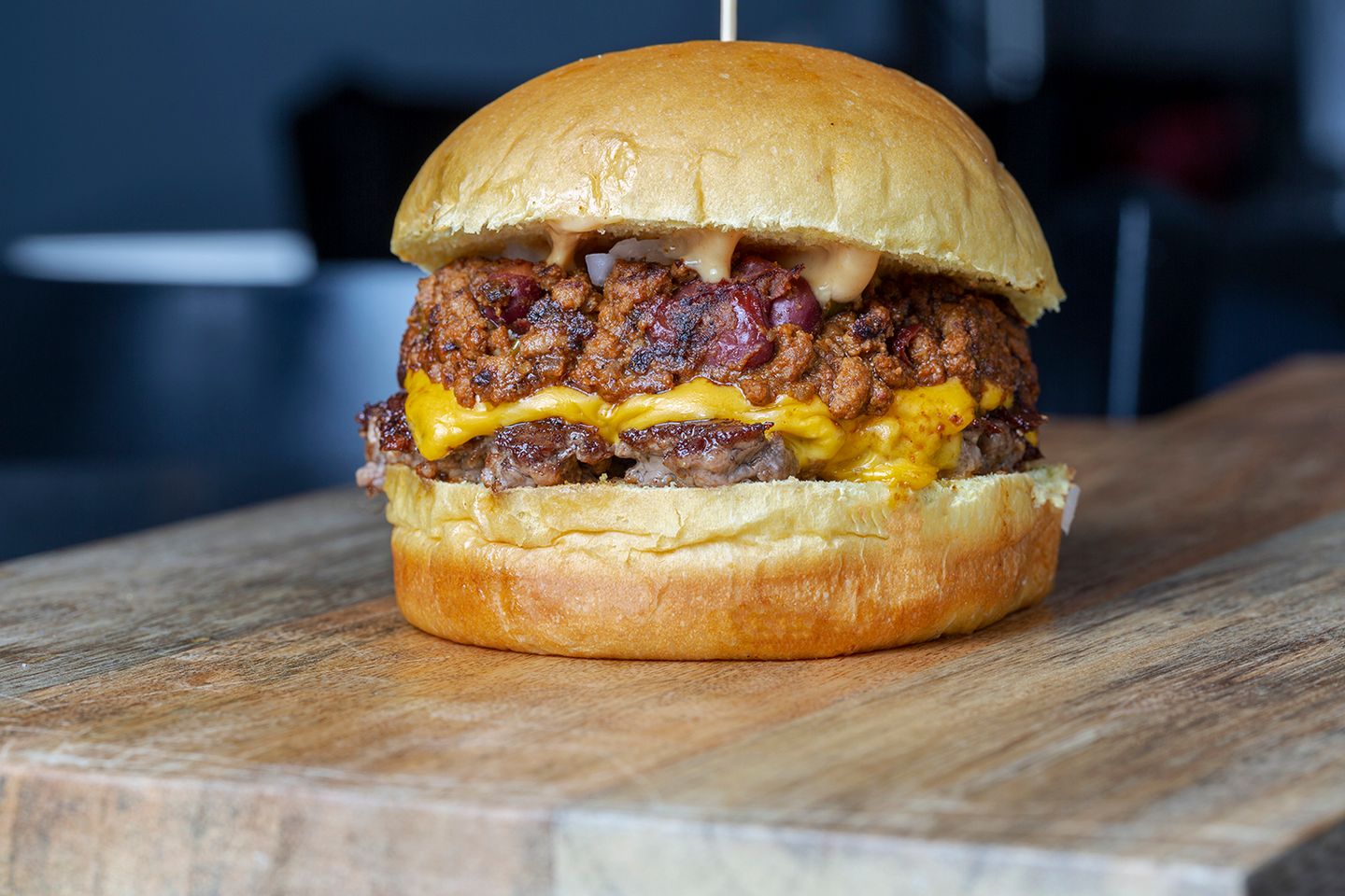 Chilli beef burger - Single Patty