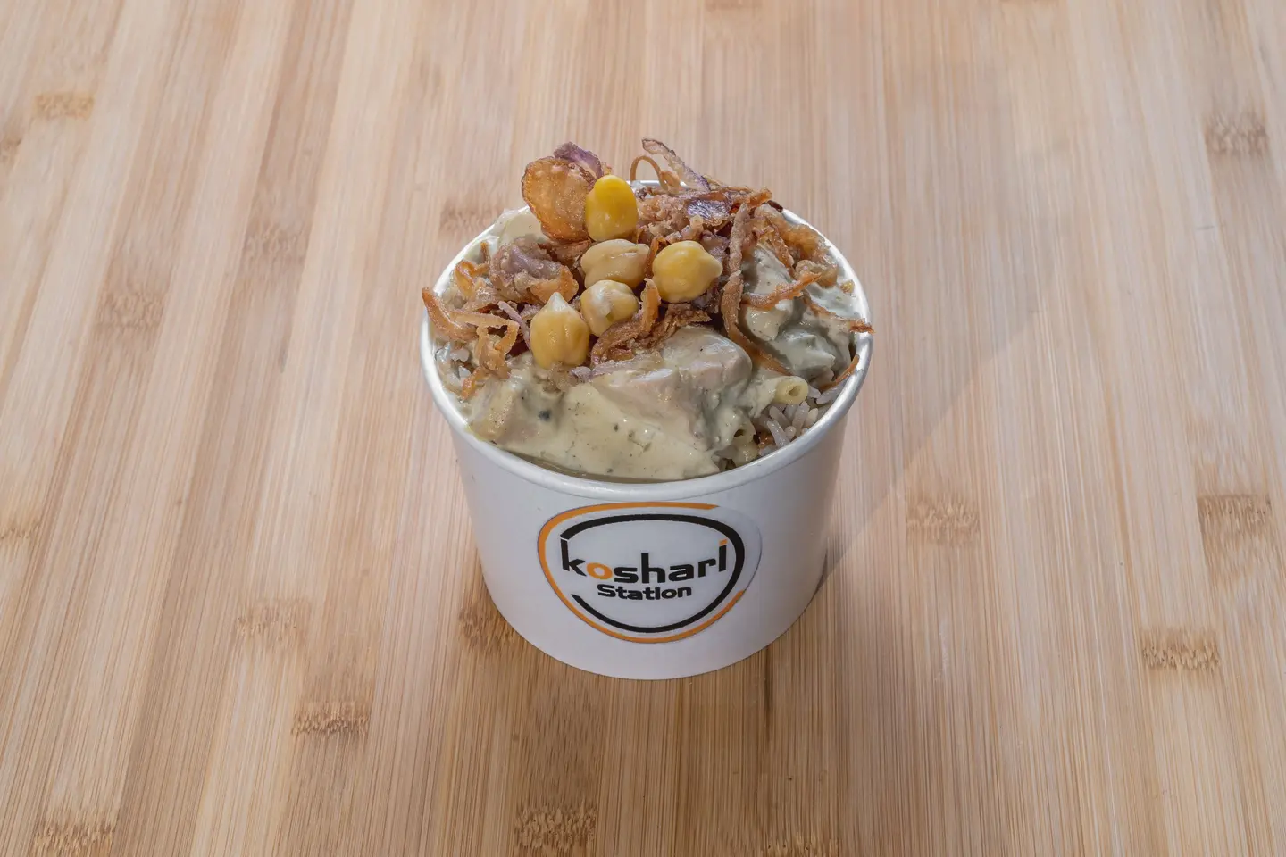Kushari With Cream And Chicken - Medium