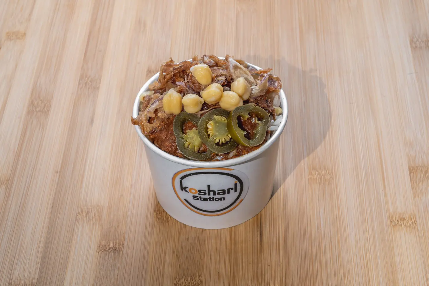 Kushari With Beef And  Jalapeno - Medium