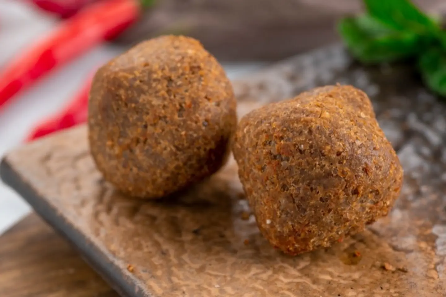 Fried Beef Kibbe