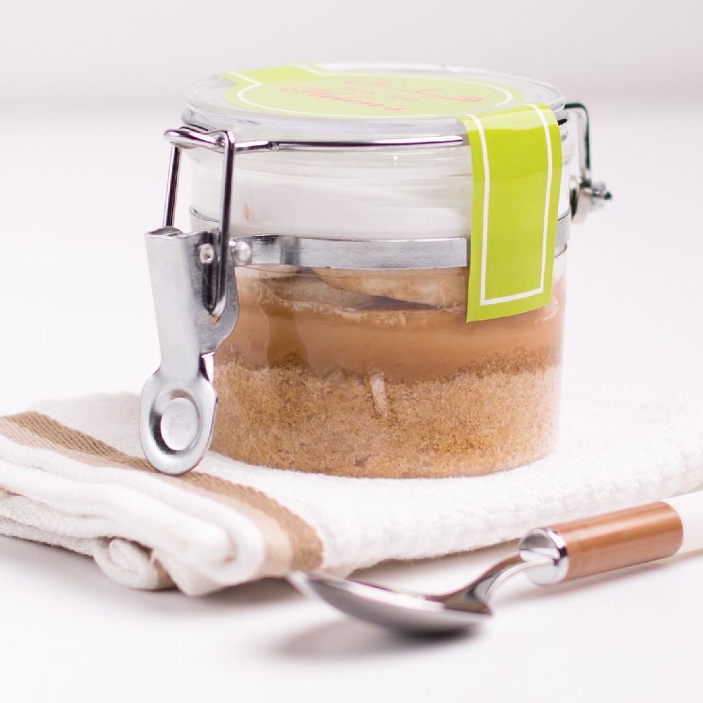 Caramel Cheesecake Jar
