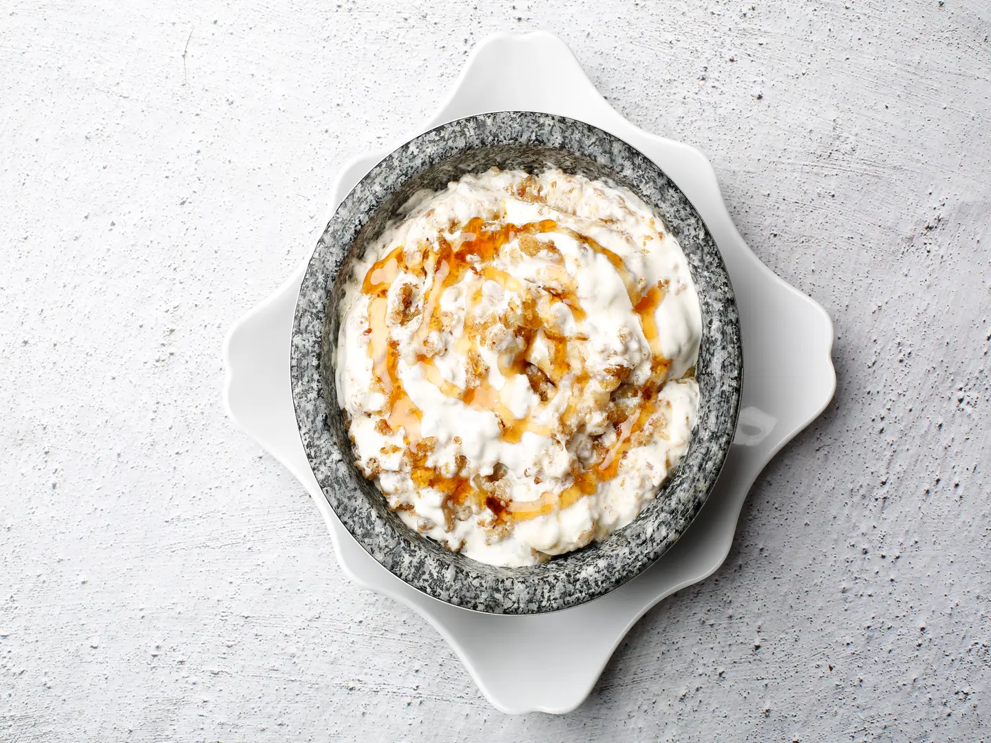 Fattah With Ghee And Honey With Cream