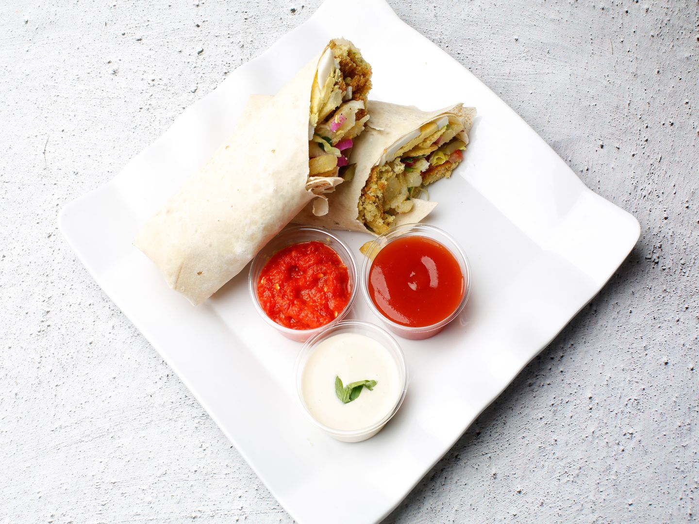 Haley Stove Falafel Sandwich