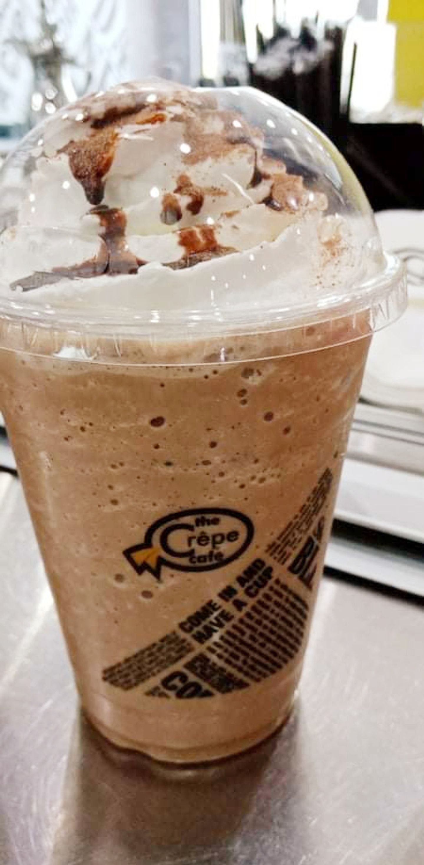 Frozen Hot Chocolate Frappe