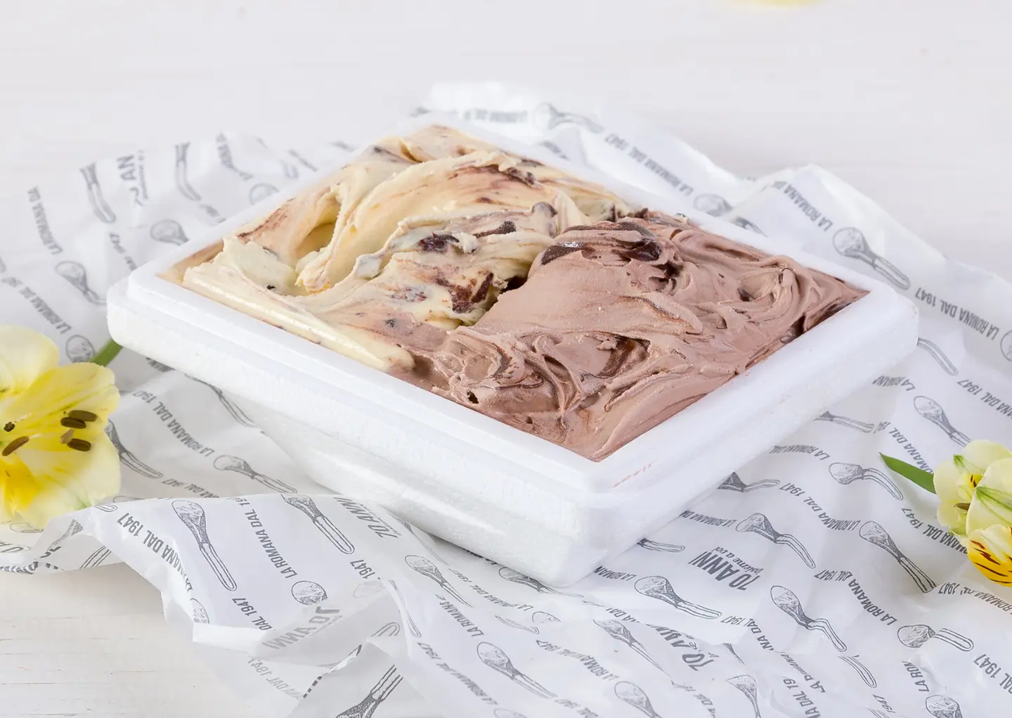 علبة جيلاتو - وسط - ٤٠٠غ