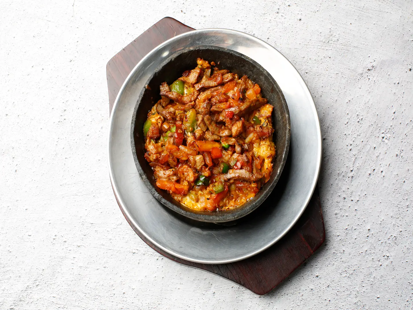 Upsidedown Liver Mix Vegetables