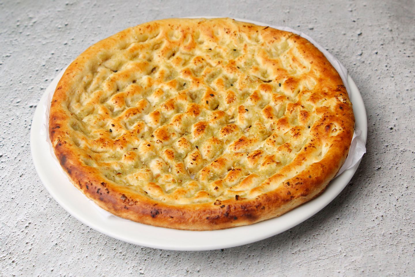Naan Bread With Garlic