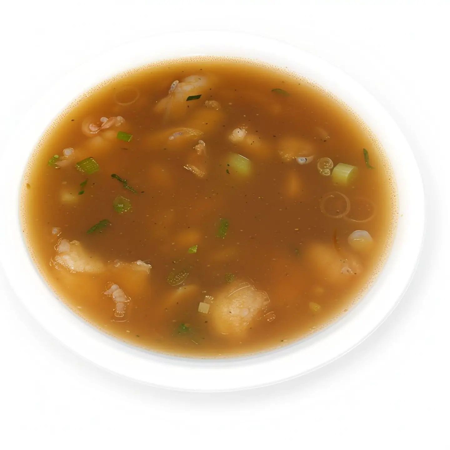 شوربة بحرية مشكلة