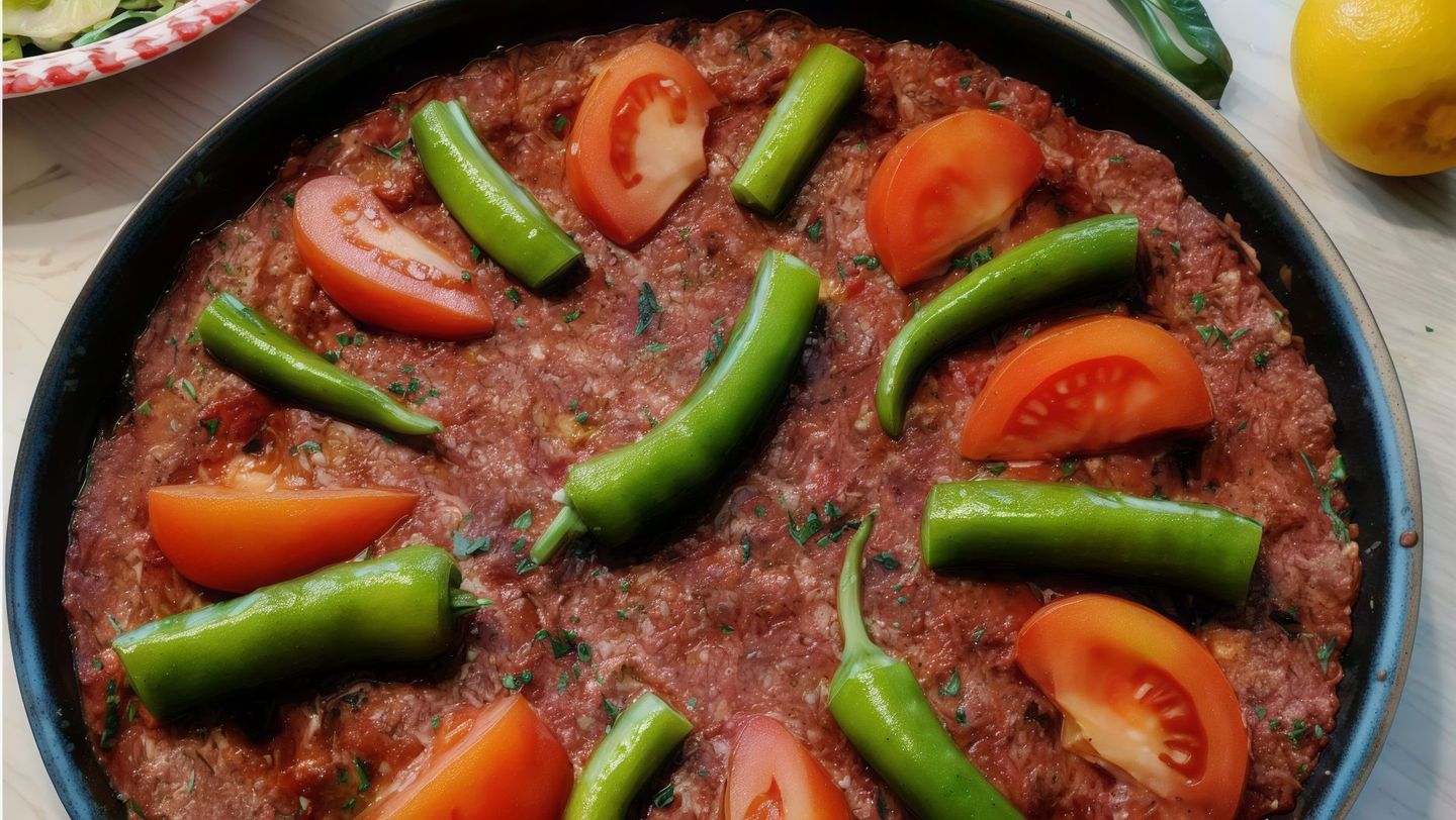لحمة بالصينية بخلطة الخضار
