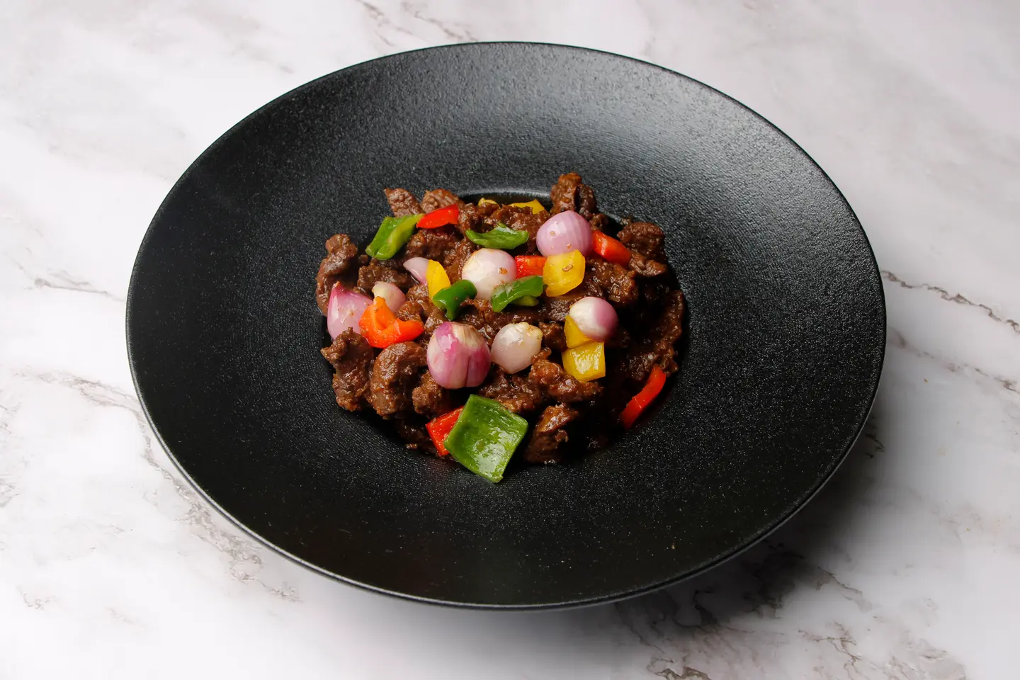 Fried Meat With Tamarind Mixture And Rumi Pepper