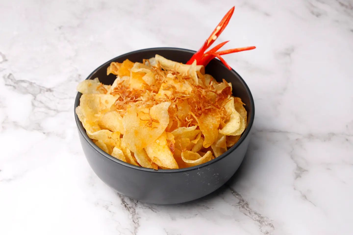 Crispy Fries  And Peppers