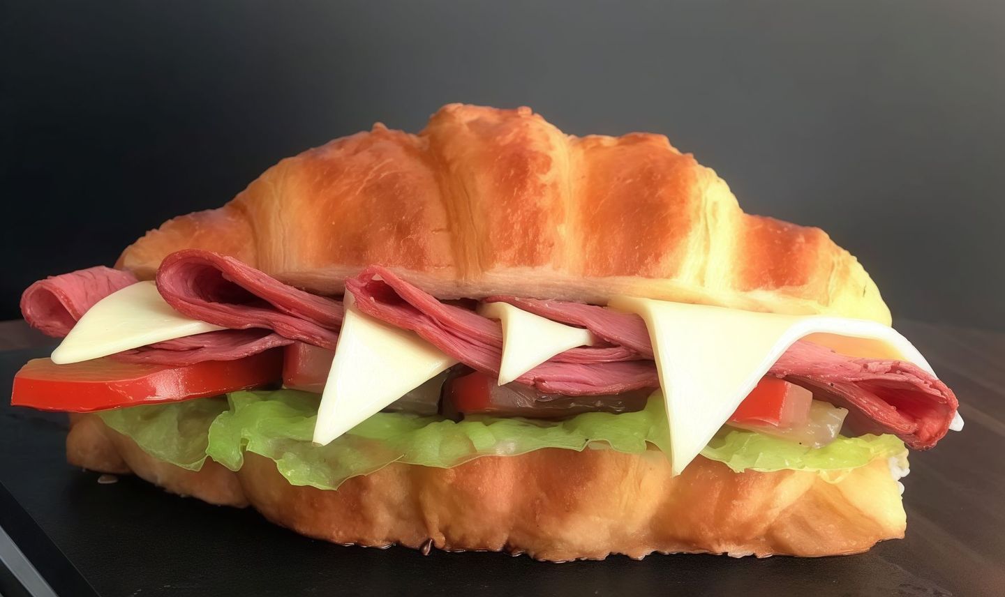 Smoked Beef Croissant