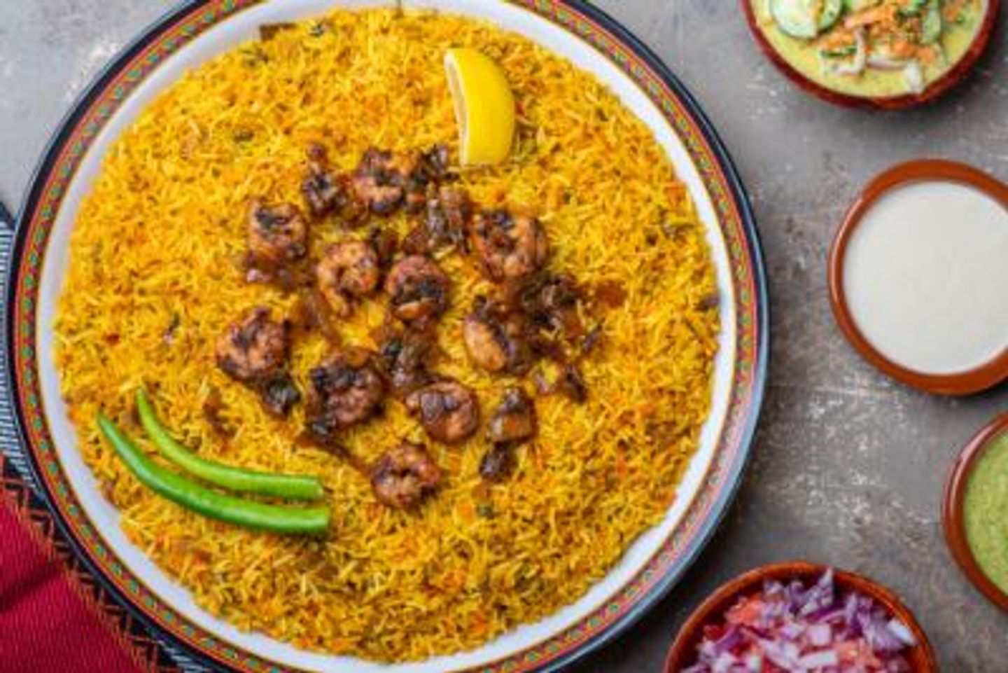 برياني روبيان