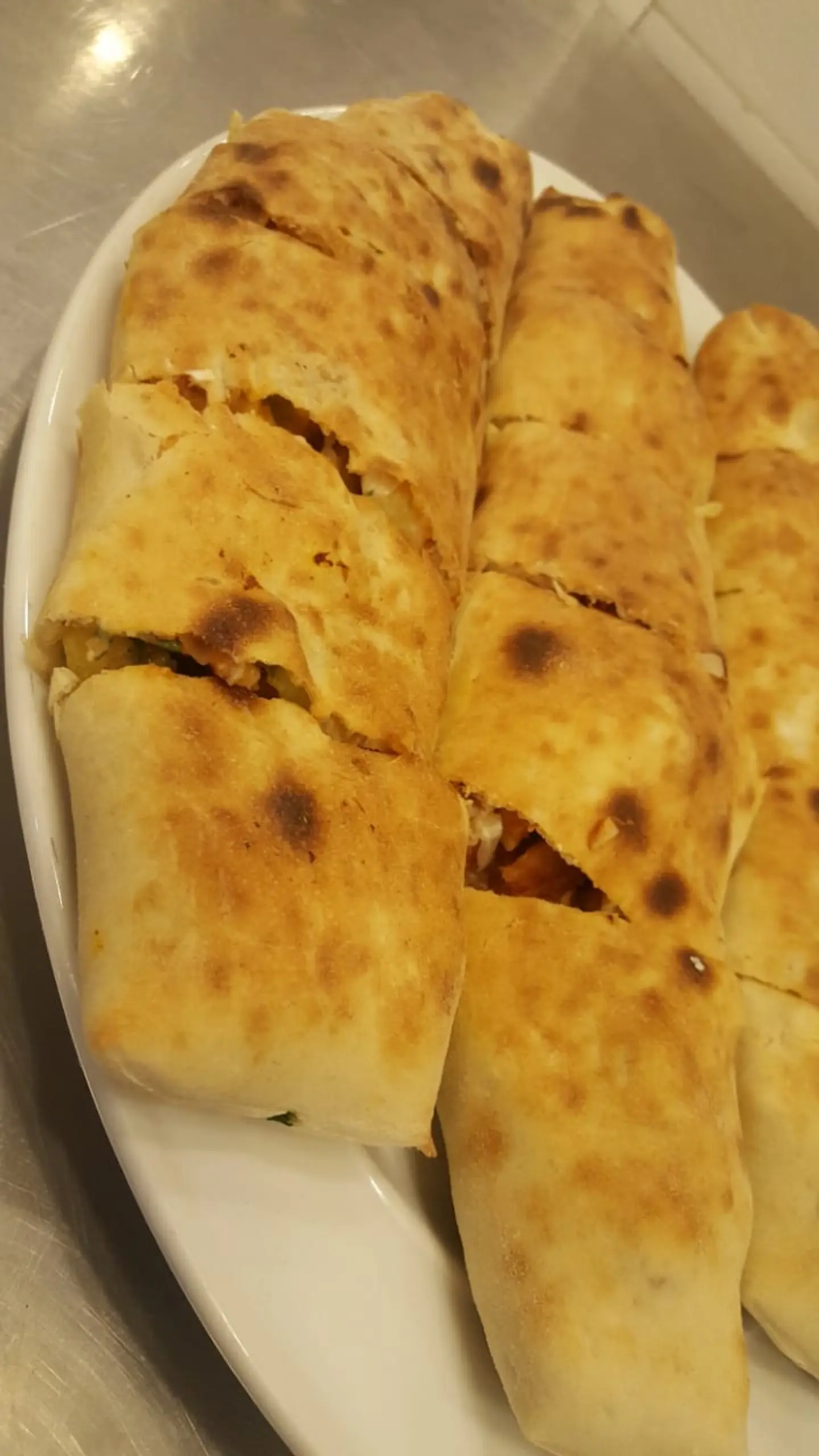 فطيرة دجاج باللبنة