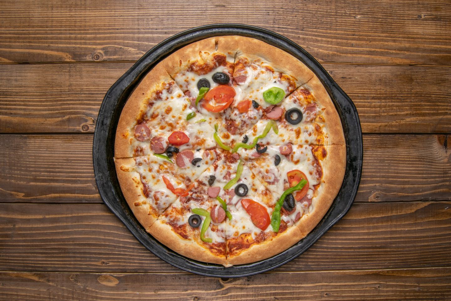 Hot Dog Pizza