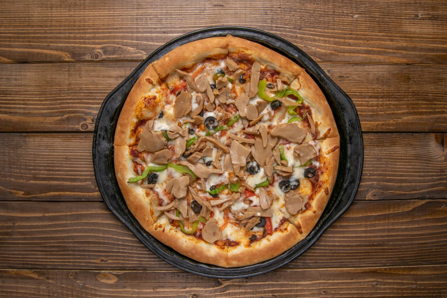 Vegetables & Mushroom Pizza